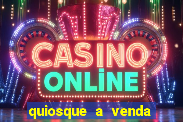 quiosque a venda em porto seguro